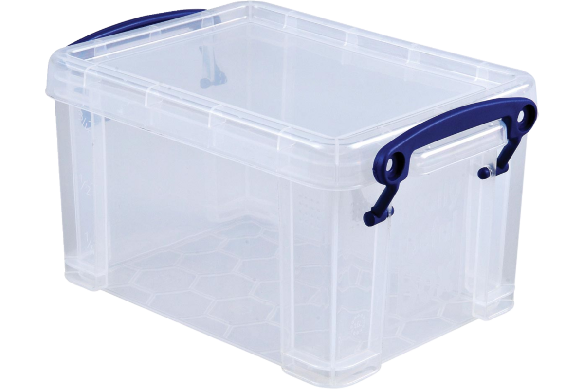 Opbergbox transparant 19,5 x 13,5 x 11 cm (l x bx h), 1,6 liter