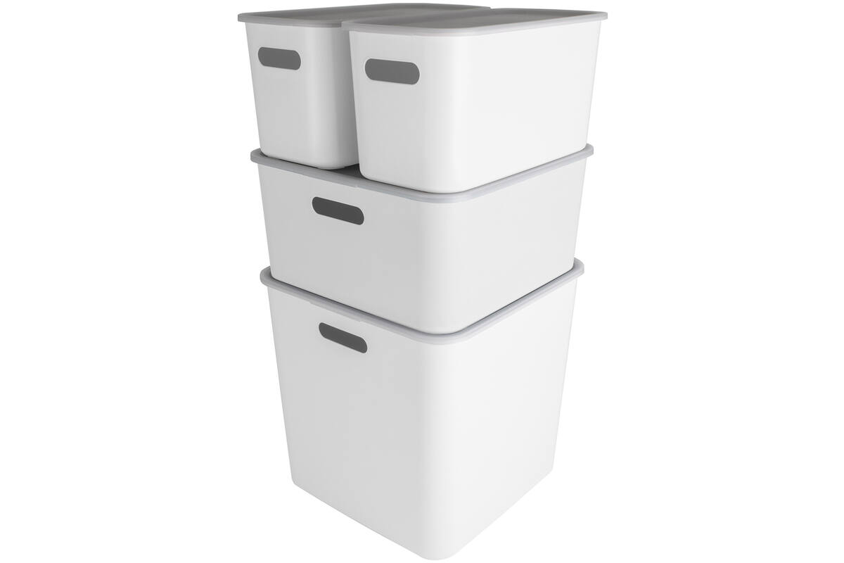 Opbergbox sigma cube 6 liter wit