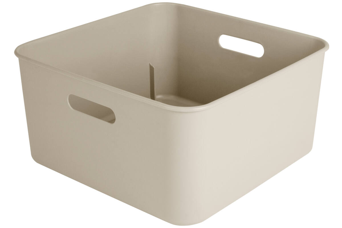 Opbergbox sigma cube 12,5 liter beige