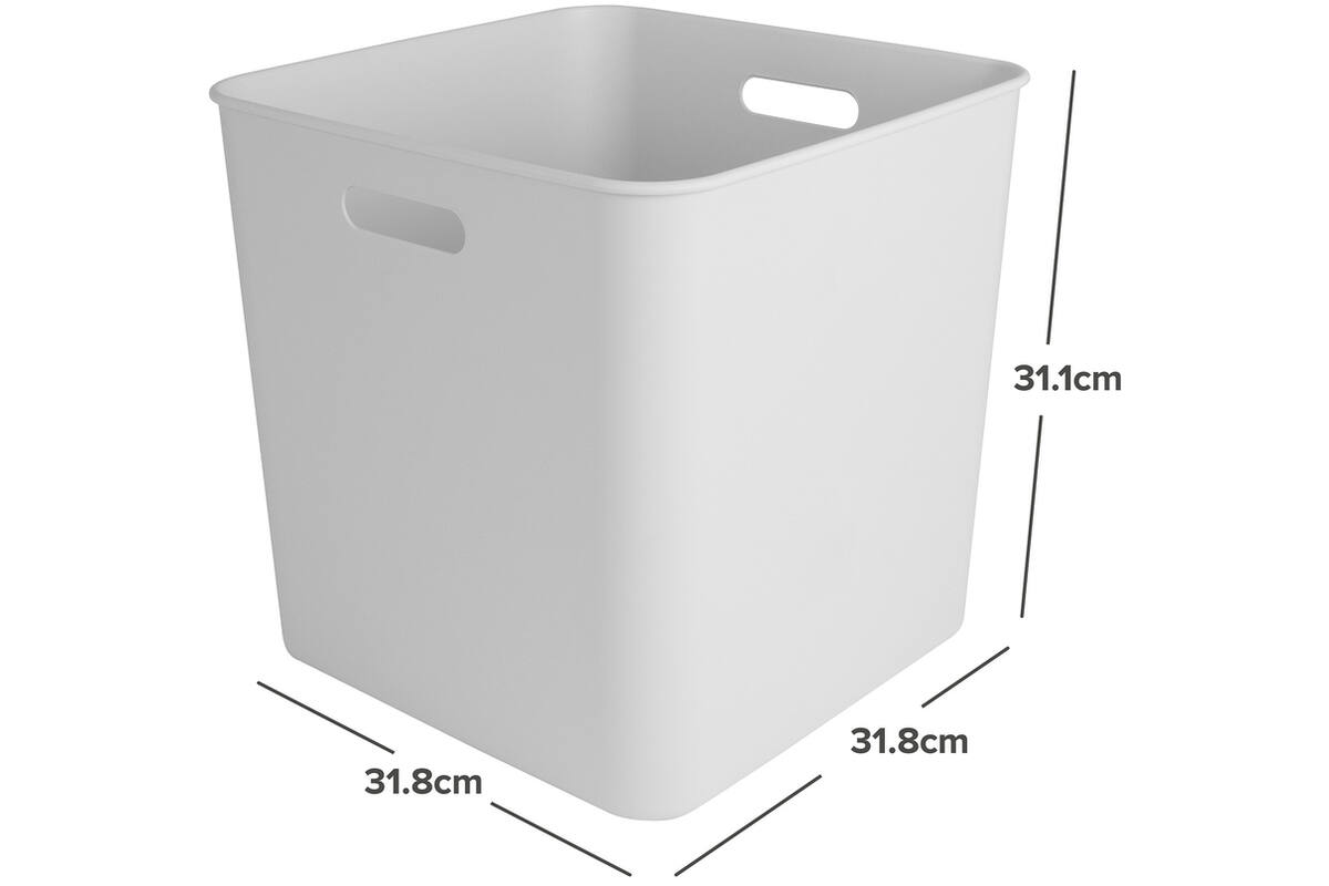 Opbergbox sigma cube 25 liter wit
