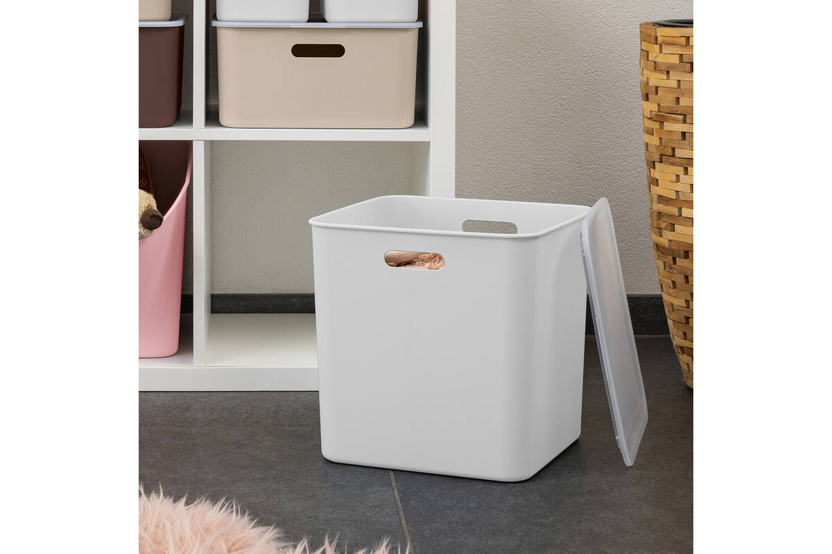 Opbergbox sigma cube 25 liter wit