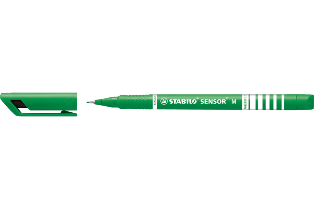 Fineliner STABILO SENSOR M groen 0,7mm