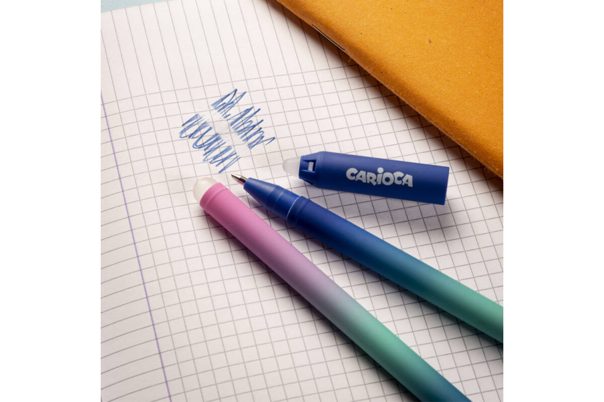 Rollerpen OOPS easy blauw, 12 stuks
