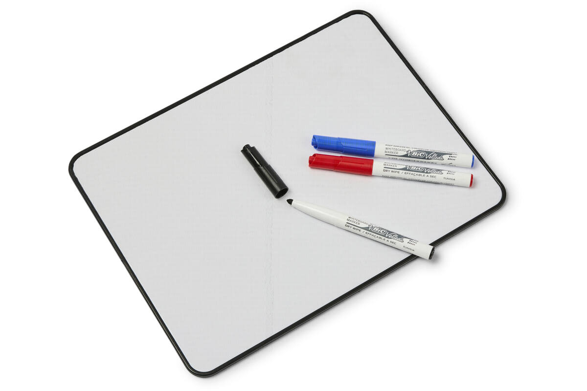 Whiteboard/wisbord Deluxe | de Rolf groep | blanco/gelinieerd, 10 stuks