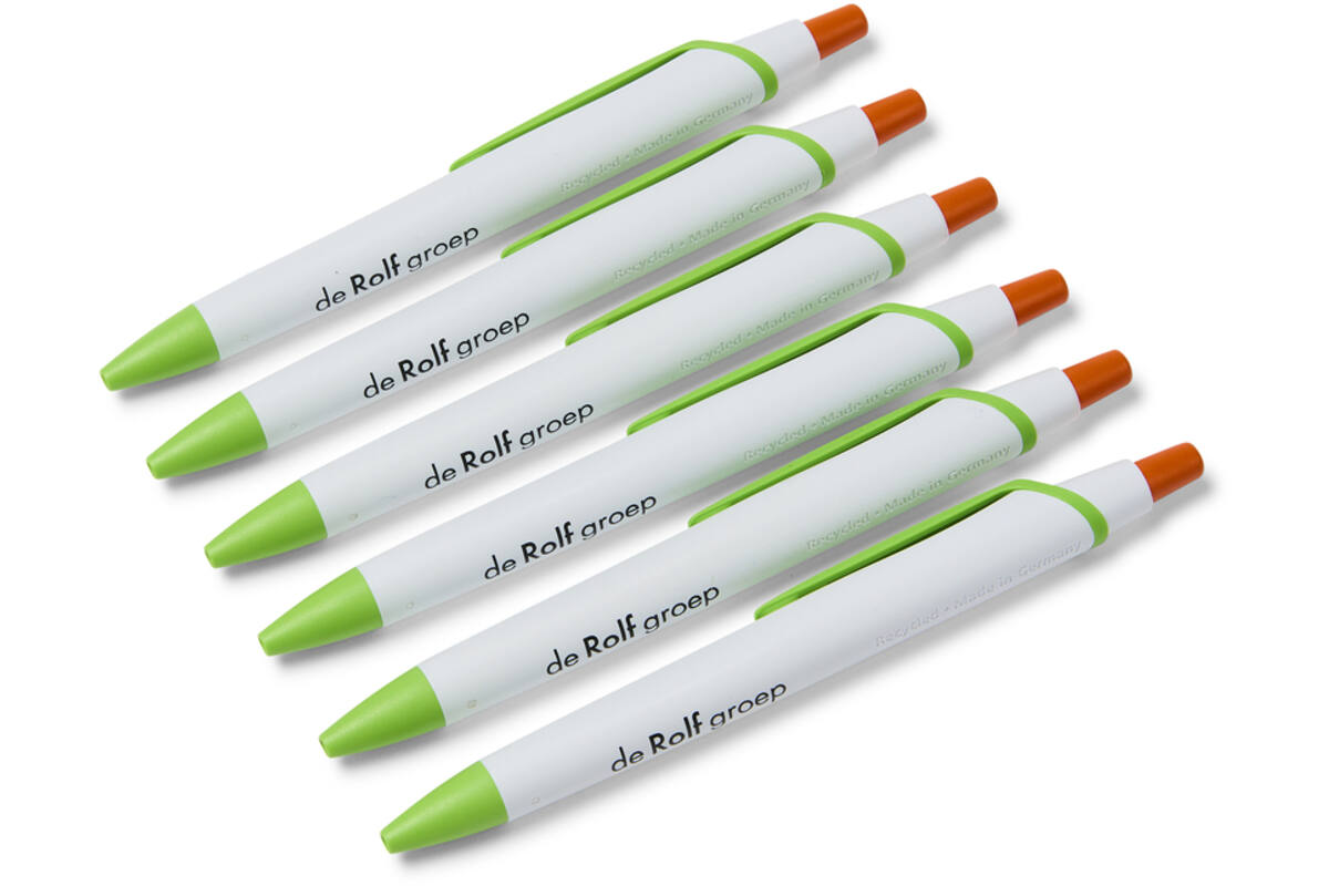 Balpen | de Rolf groep eco-label, blauw