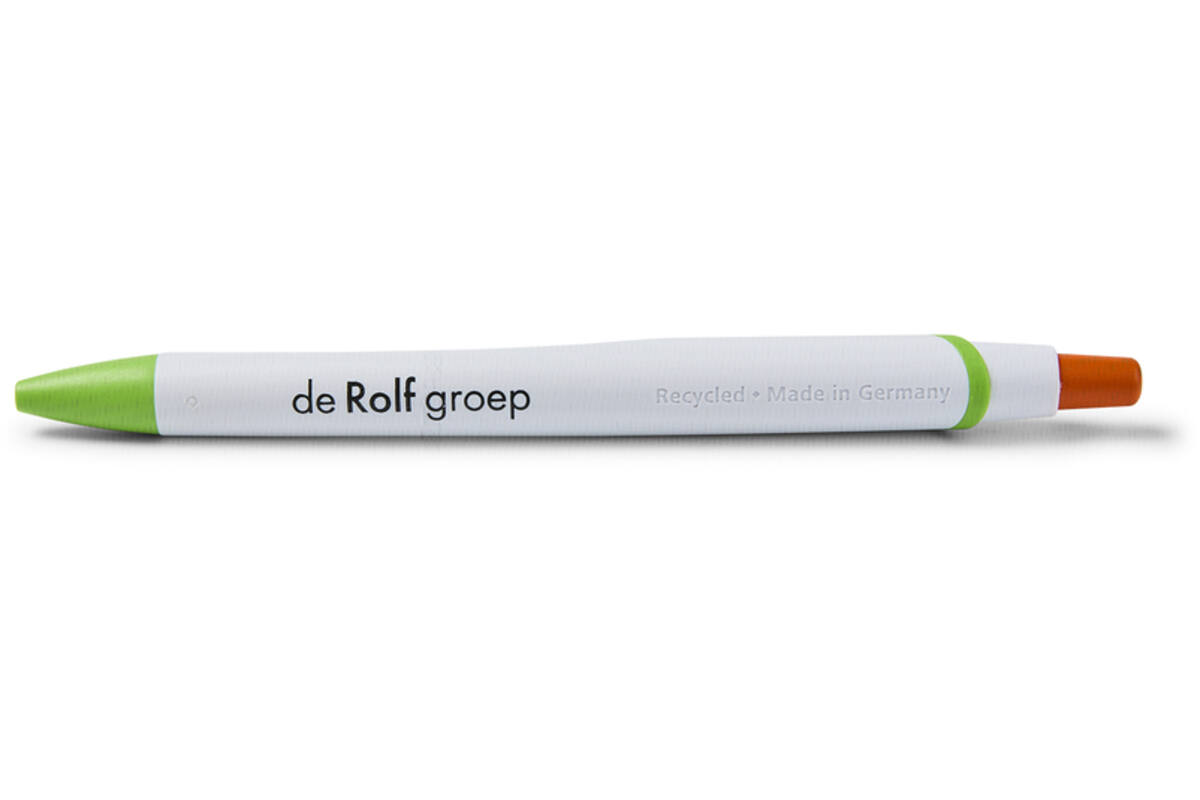 Balpen | de Rolf groep eco-label, blauw