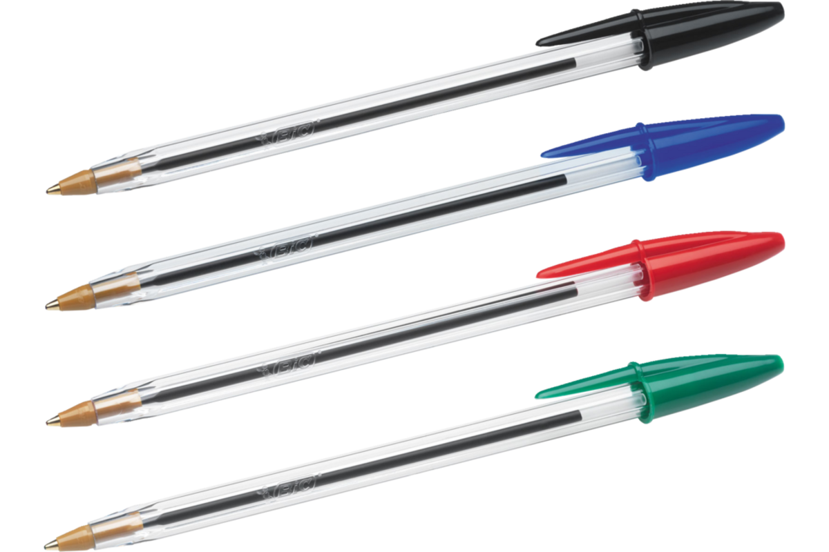 Balpen BIC cristal rood