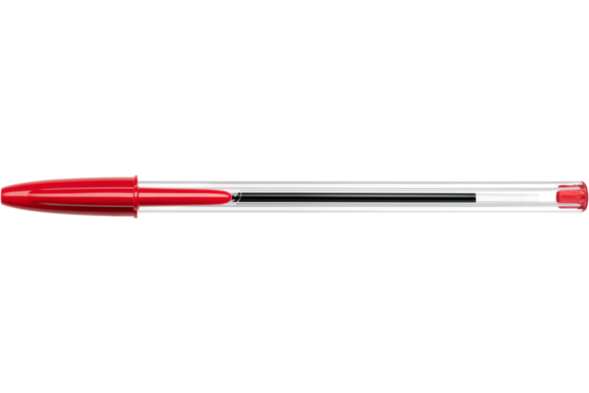 Balpen BIC cristal rood