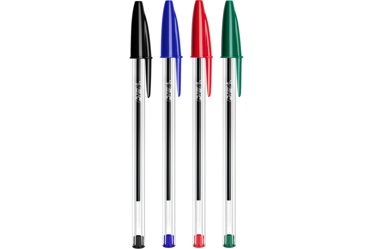 Balpen BIC cristal groen