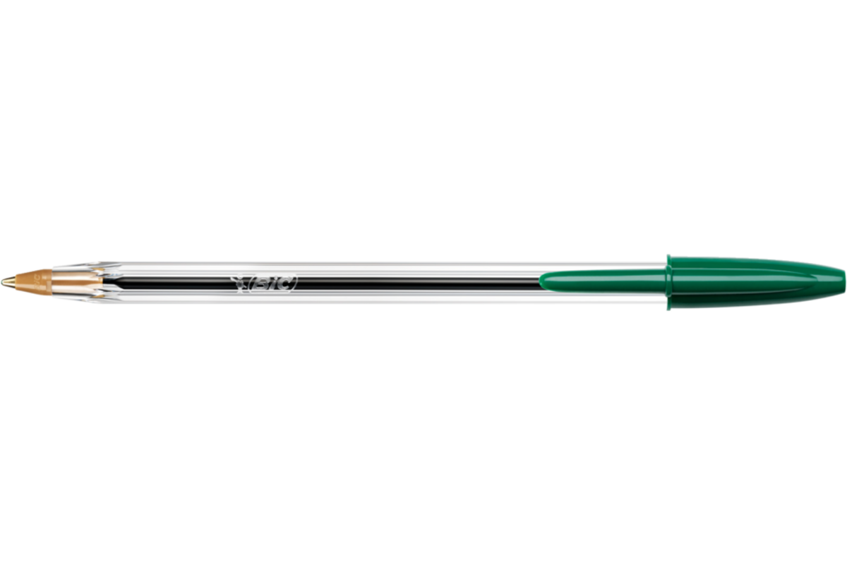 Balpen BIC cristal groen
