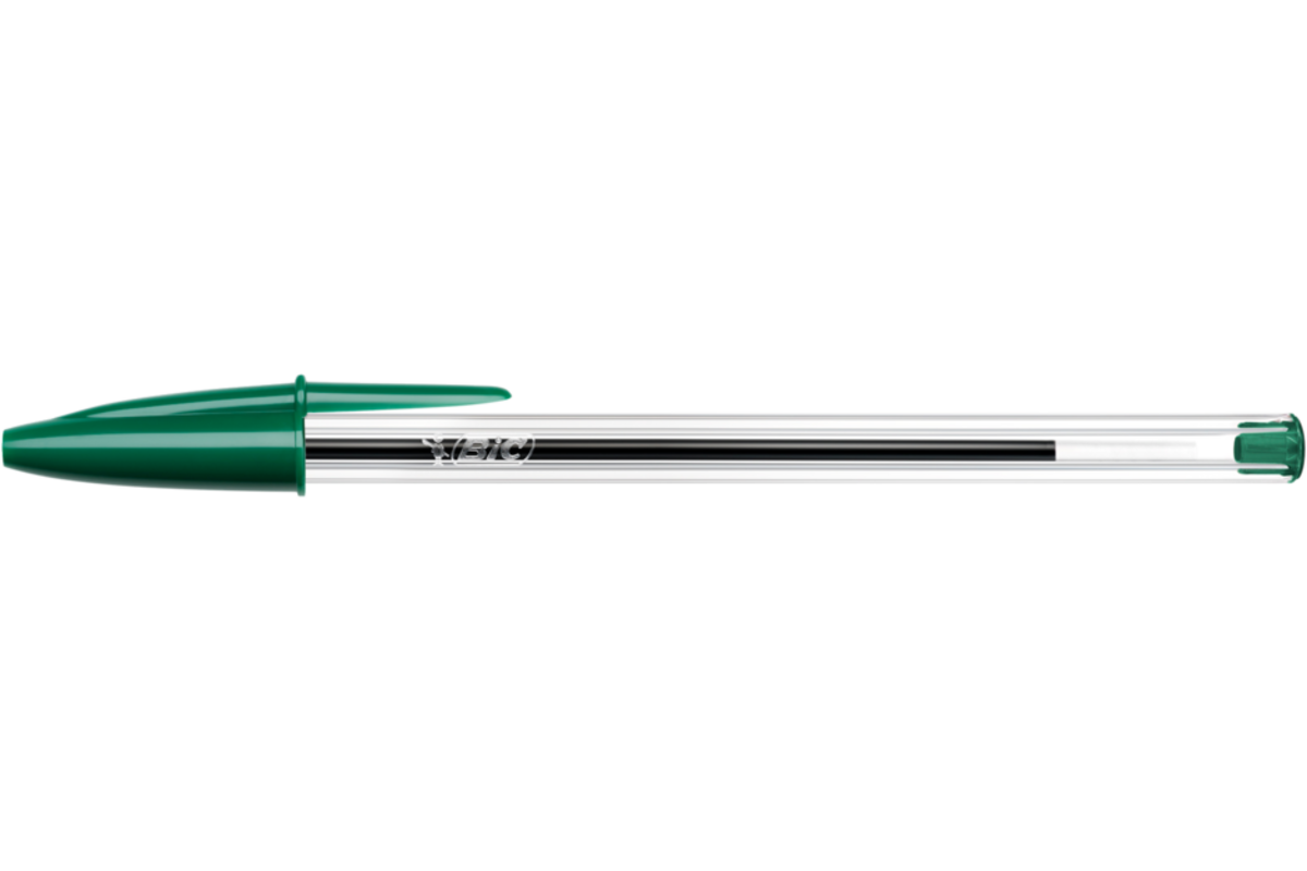 Balpen BIC cristal groen