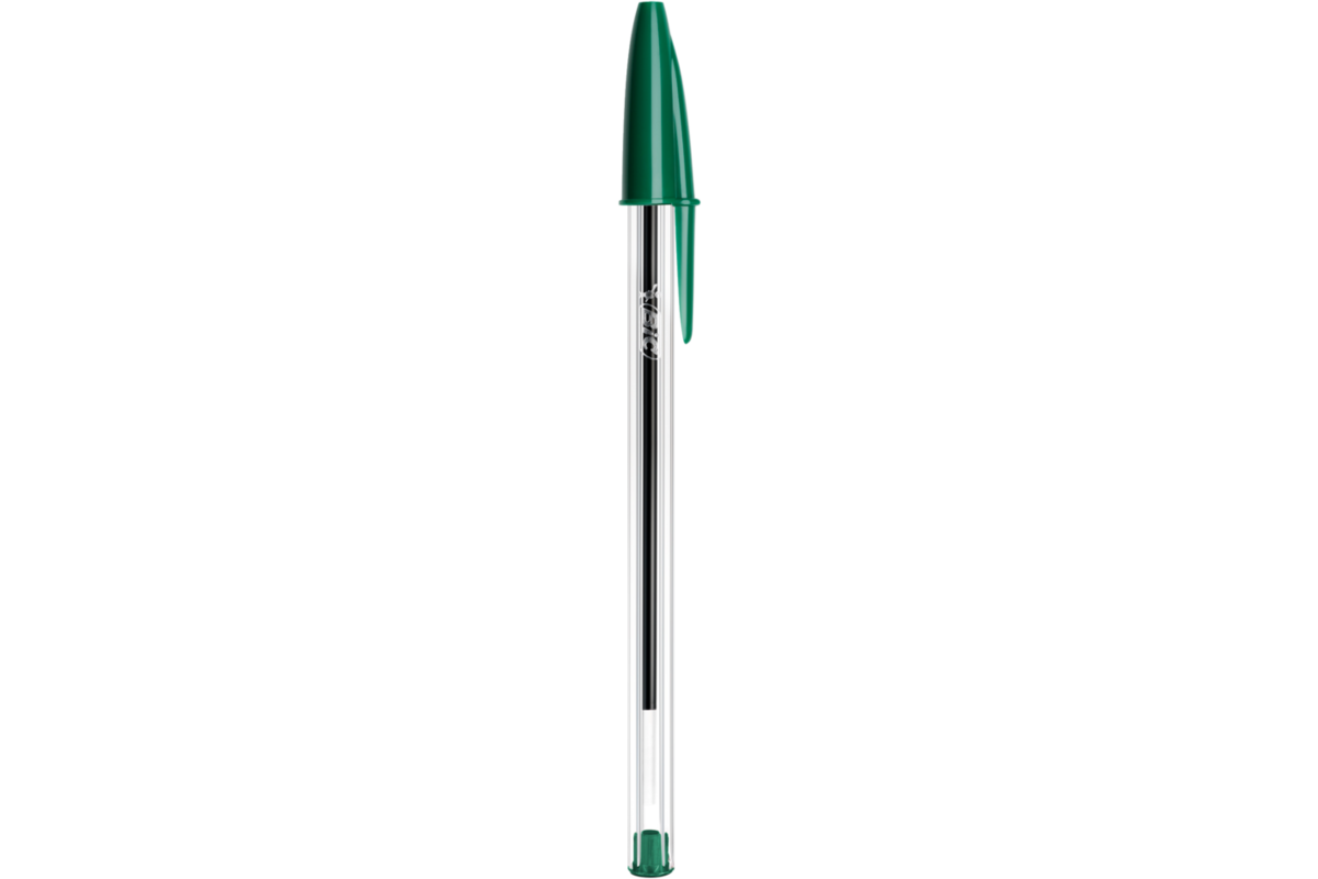 Balpen BIC cristal groen