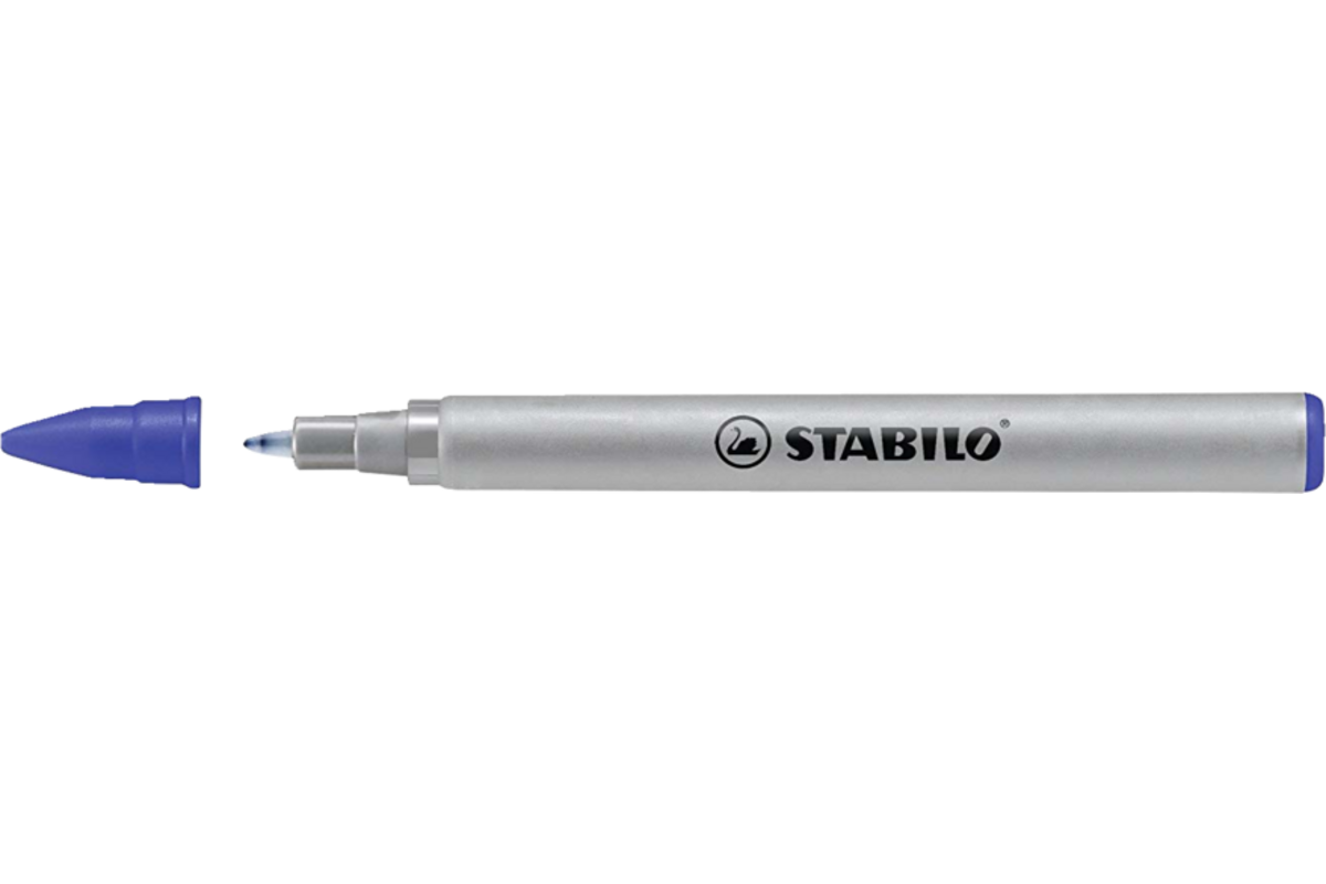 Rollerpen vulling STABILO EASYoriginal 0.3 mm blauw, 20 stuks