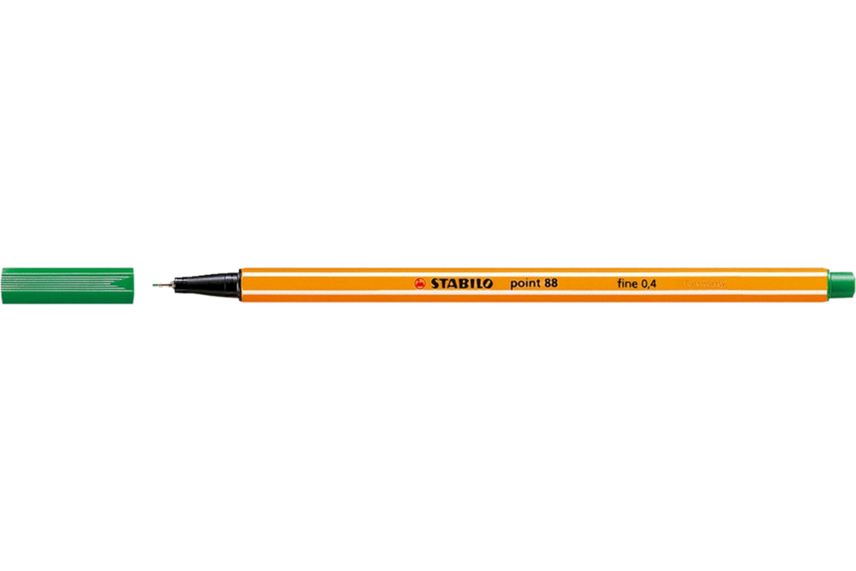 Fineliner STABILO Point 88 groen