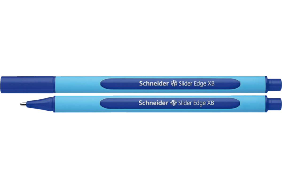 Balpen Schneider Slider edge XB 1,4 mm blauw, 10 stuks
