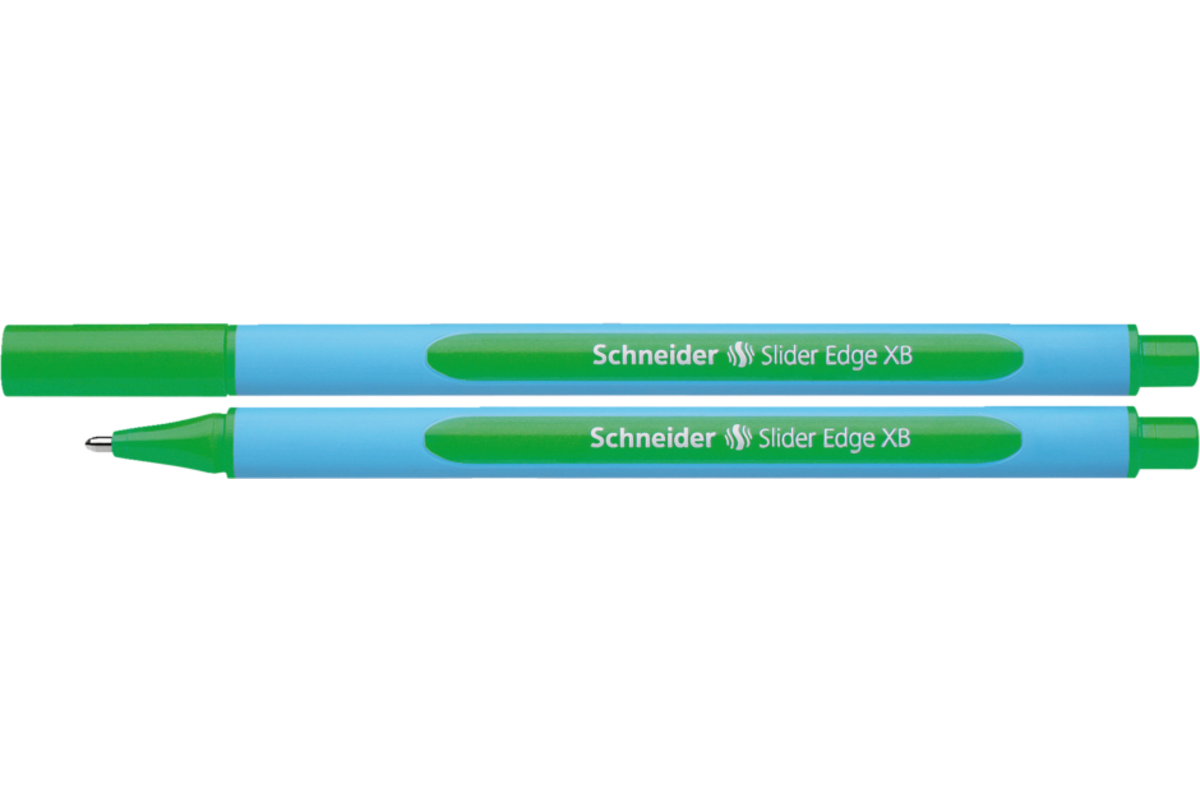 Balpen Schneider Slider edge XB 1,4 mm groen, 10 stuks