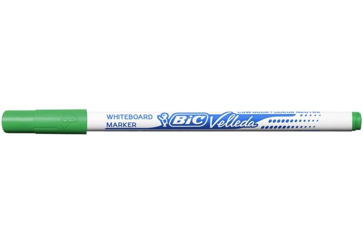 Whiteboardstiften BIC Velleda 1721 fine, groen