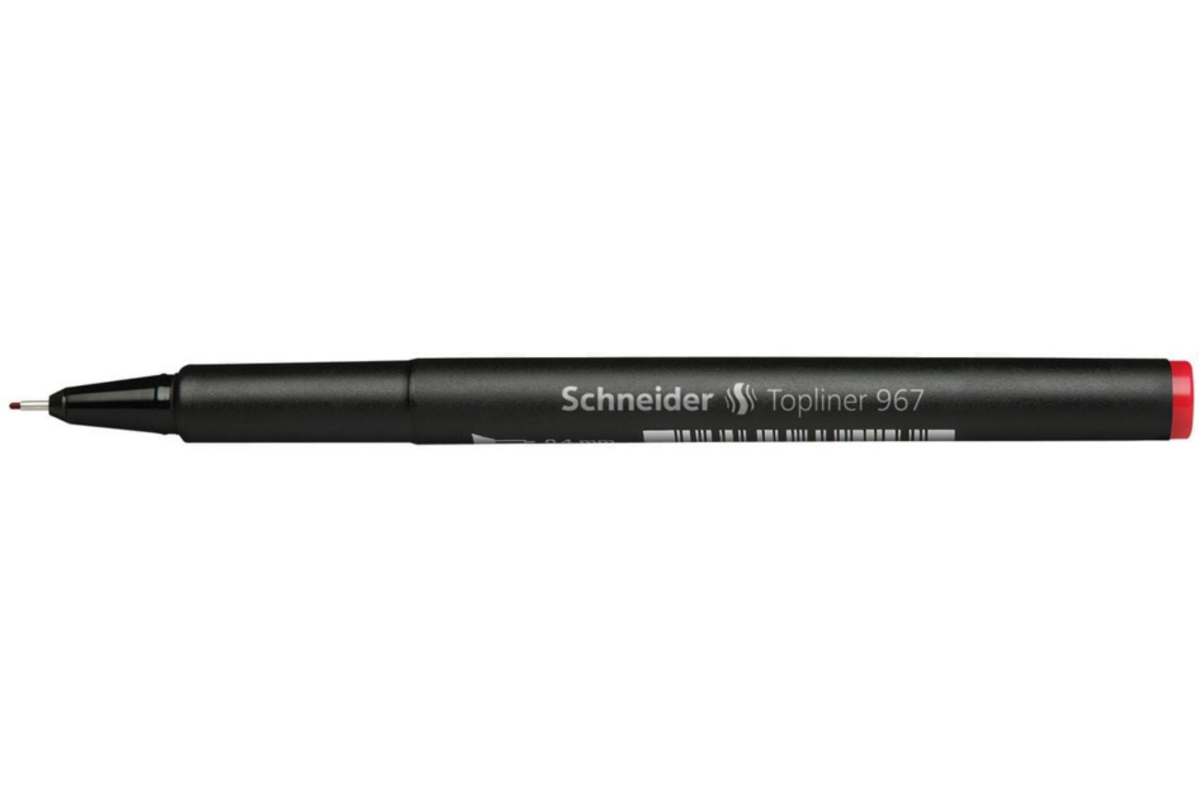 Fineliner Schneider topline 0,4 mm, rood