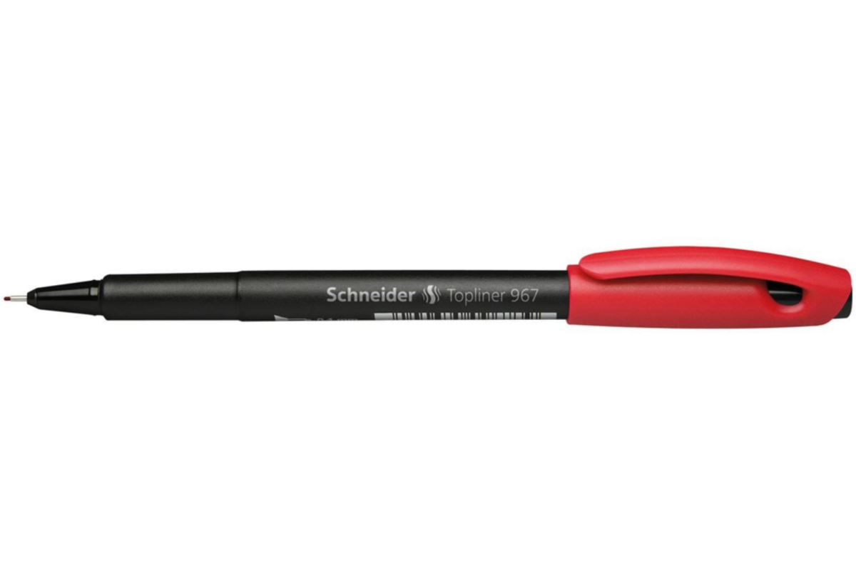 Fineliner Schneider topline 0,4 mm, rood