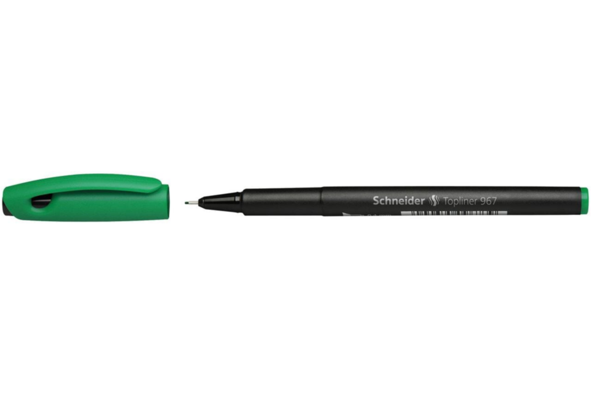 Fineliner Schneider topline 0,4 mm, groen