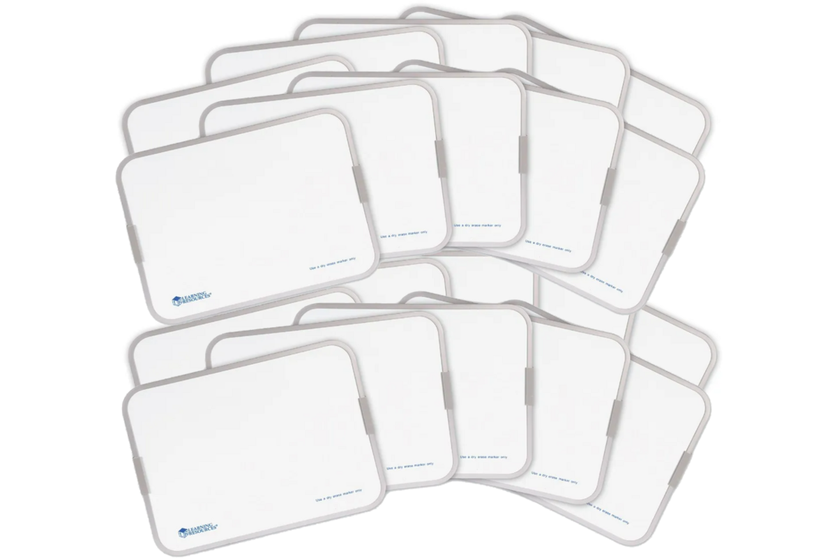 Whiteboard/wisbord magnetisch A4, 10 stuks