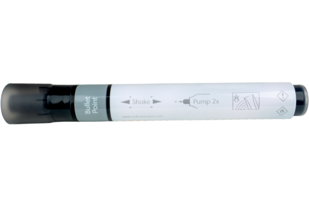 Whiteboardstiften Nobo Liquid Ink ronde punt 3 mm assorti 4 stuks