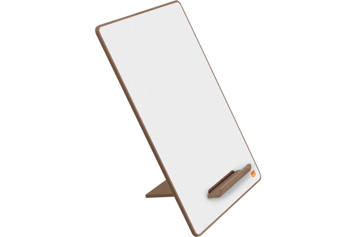 Whiteboard/Wisbord Nobo A4 magnetisch wit per 4st