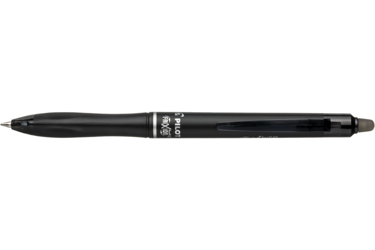 Rollerpen Pilot Frixion Ball plus medium zwart, 10 stuks incl. 10 navulling