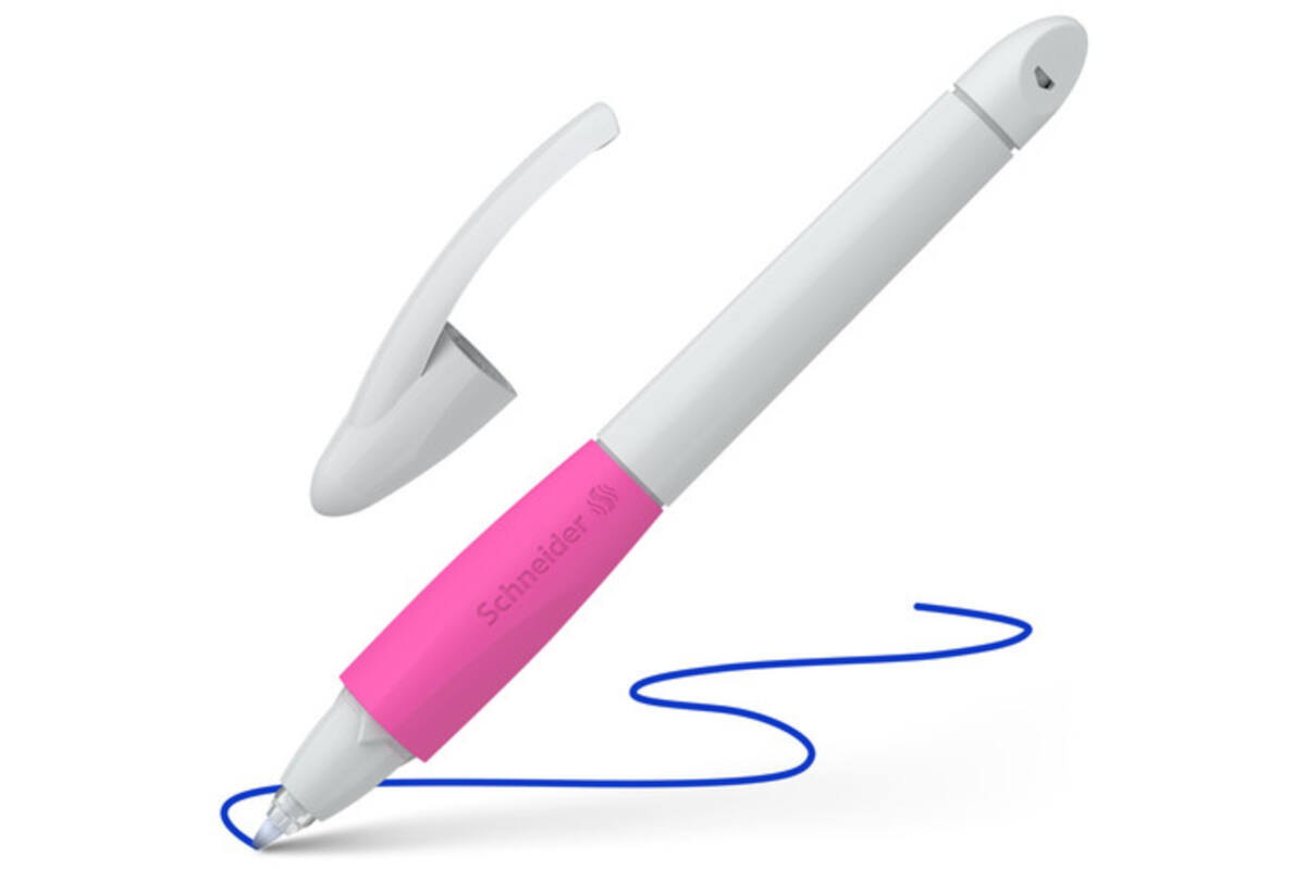 Rollerpen Schneider Base Ball lichtgrijs-roze