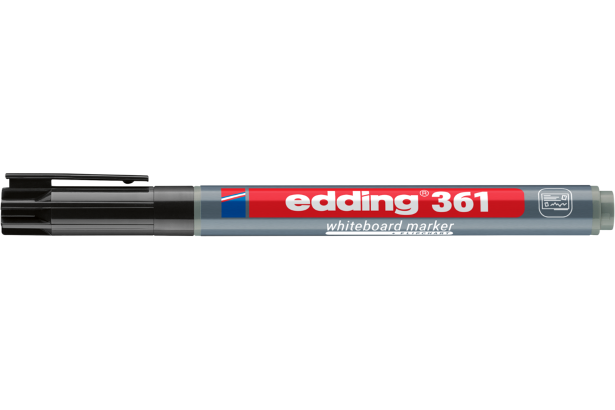 Whiteboardstift edding 361 1 mm zwart