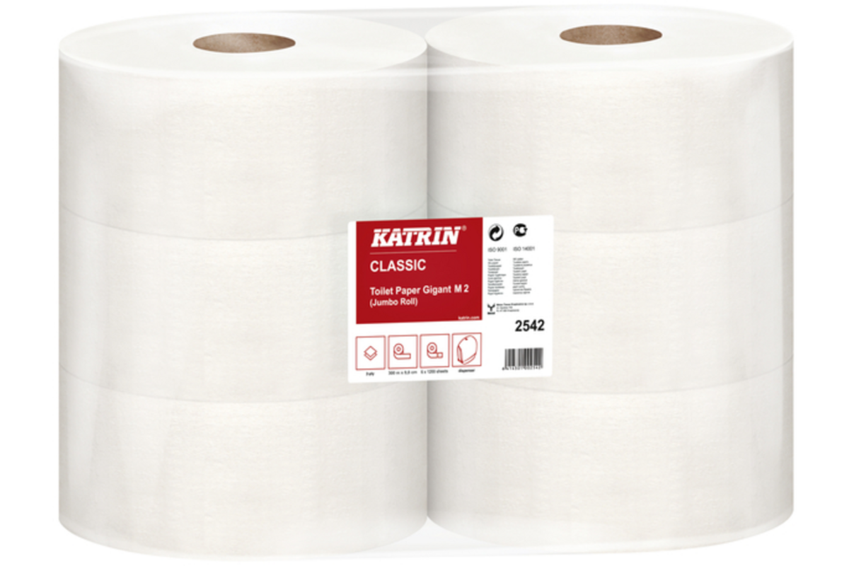 Toiletpapier Katrin Classic M2 2laags 6rollen