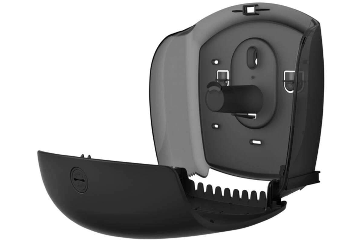 Toiletroldispenser Katrin Gigant L zwart