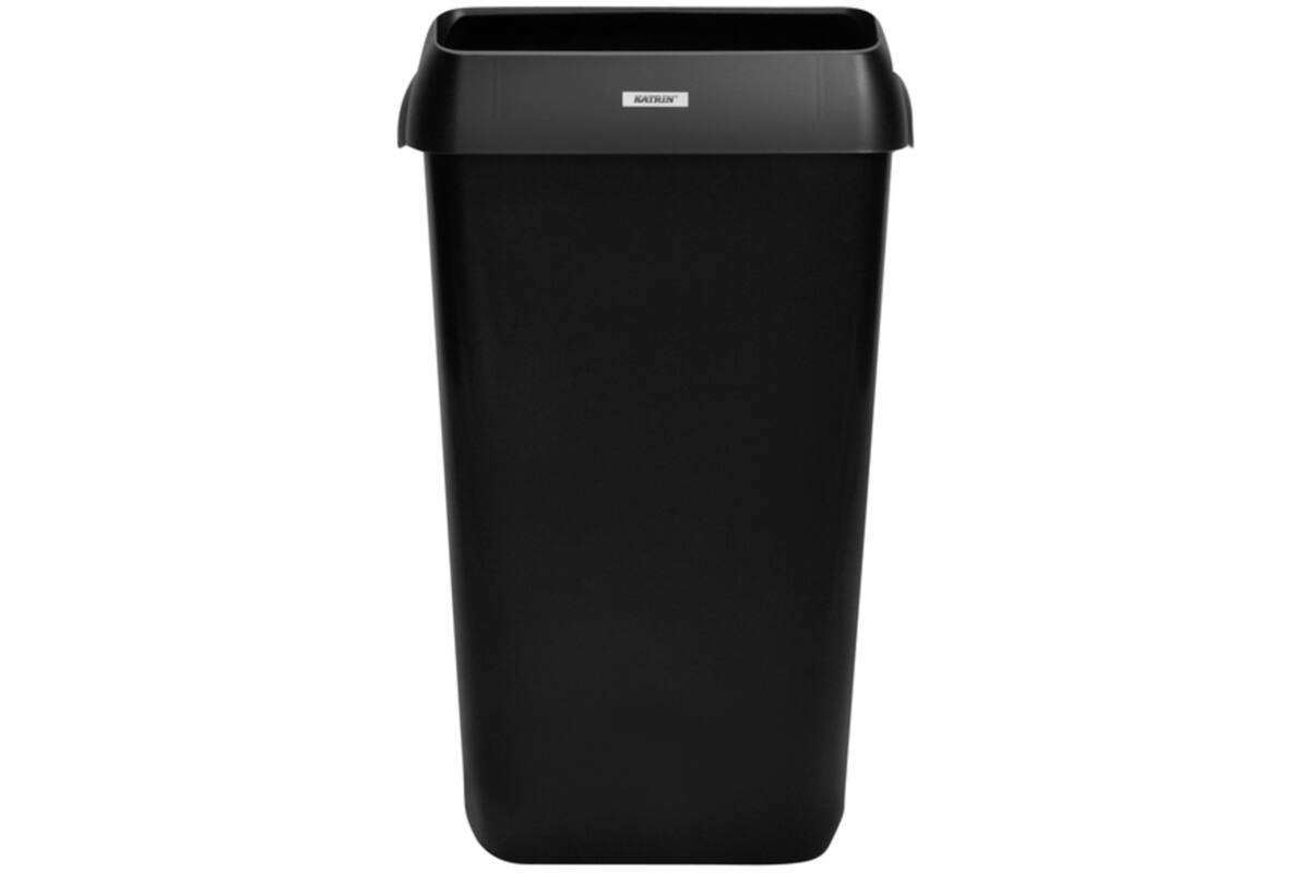 Afvalbak Katrin 25 L zwart
