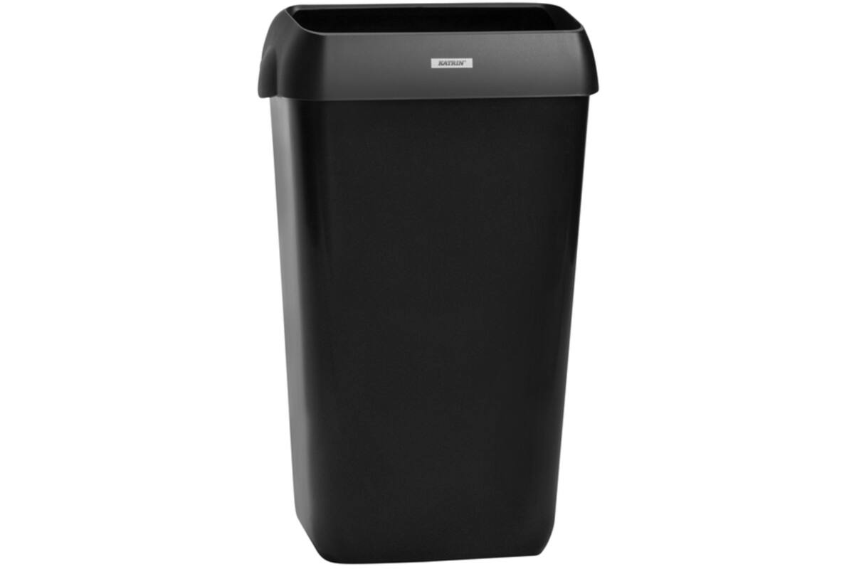 Afvalbak Katrin 25 L zwart