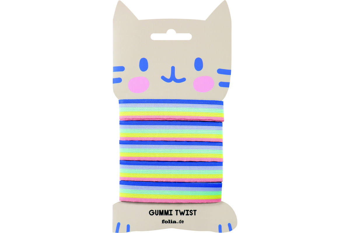 Spring elastiek gummy twist, 4 meter