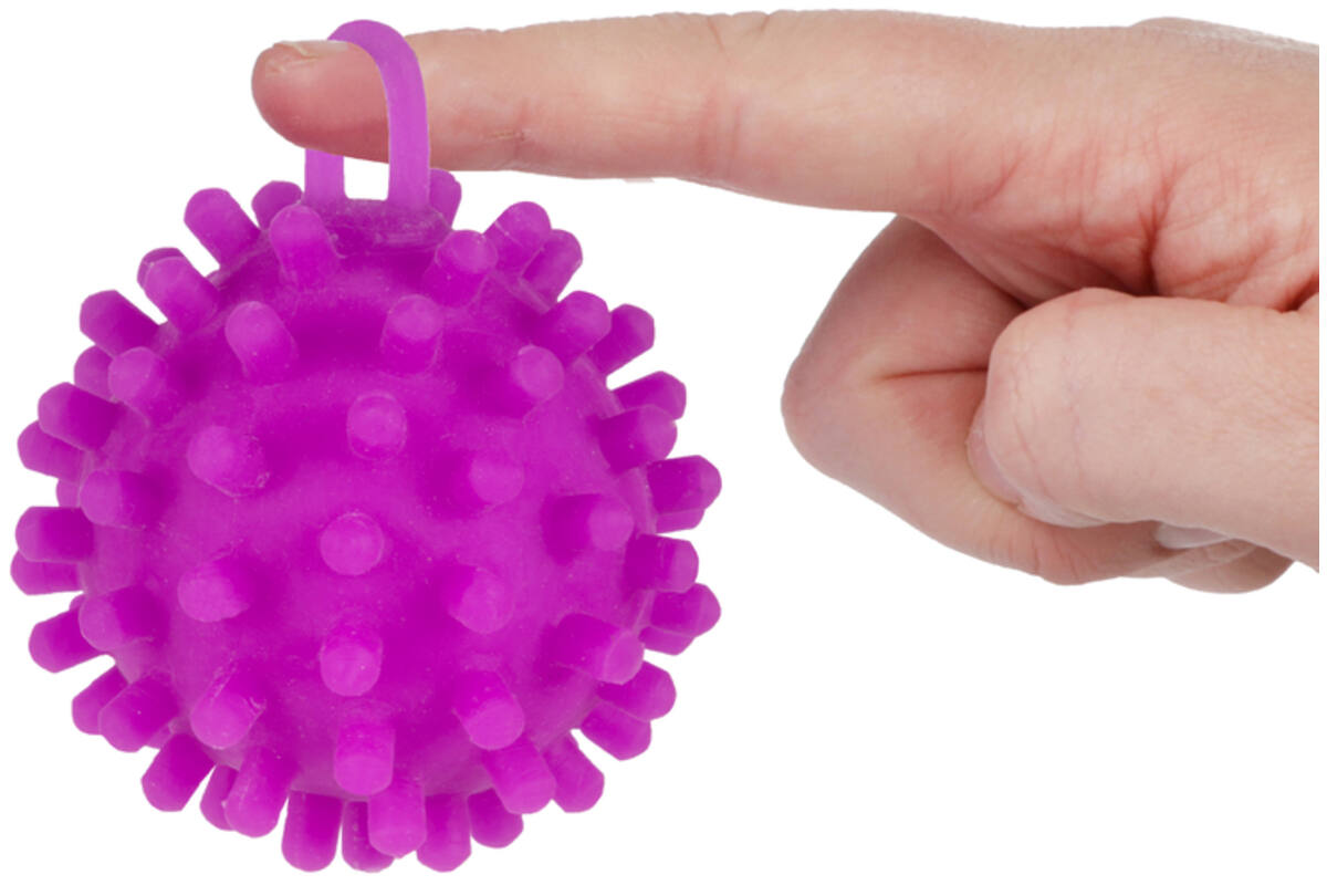 Pufferbal nubs 9 cm assorti