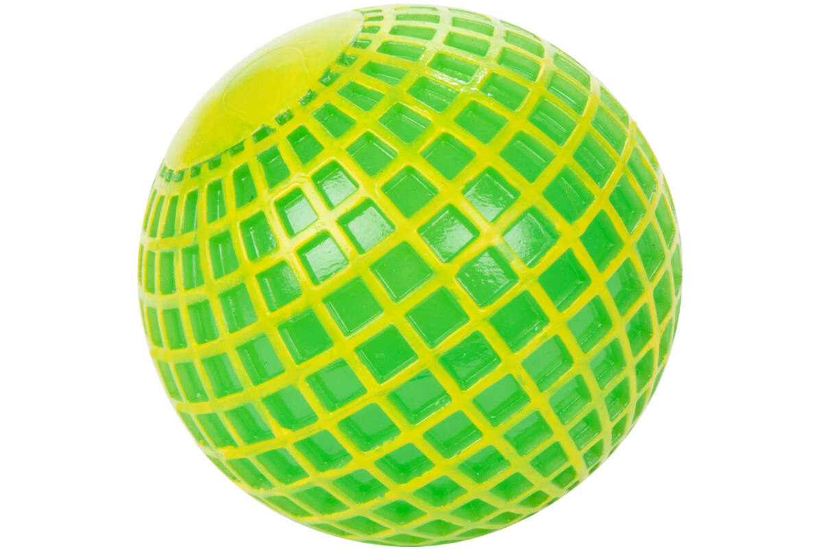 Sensorische bal ribbel 6,5 cm assorti