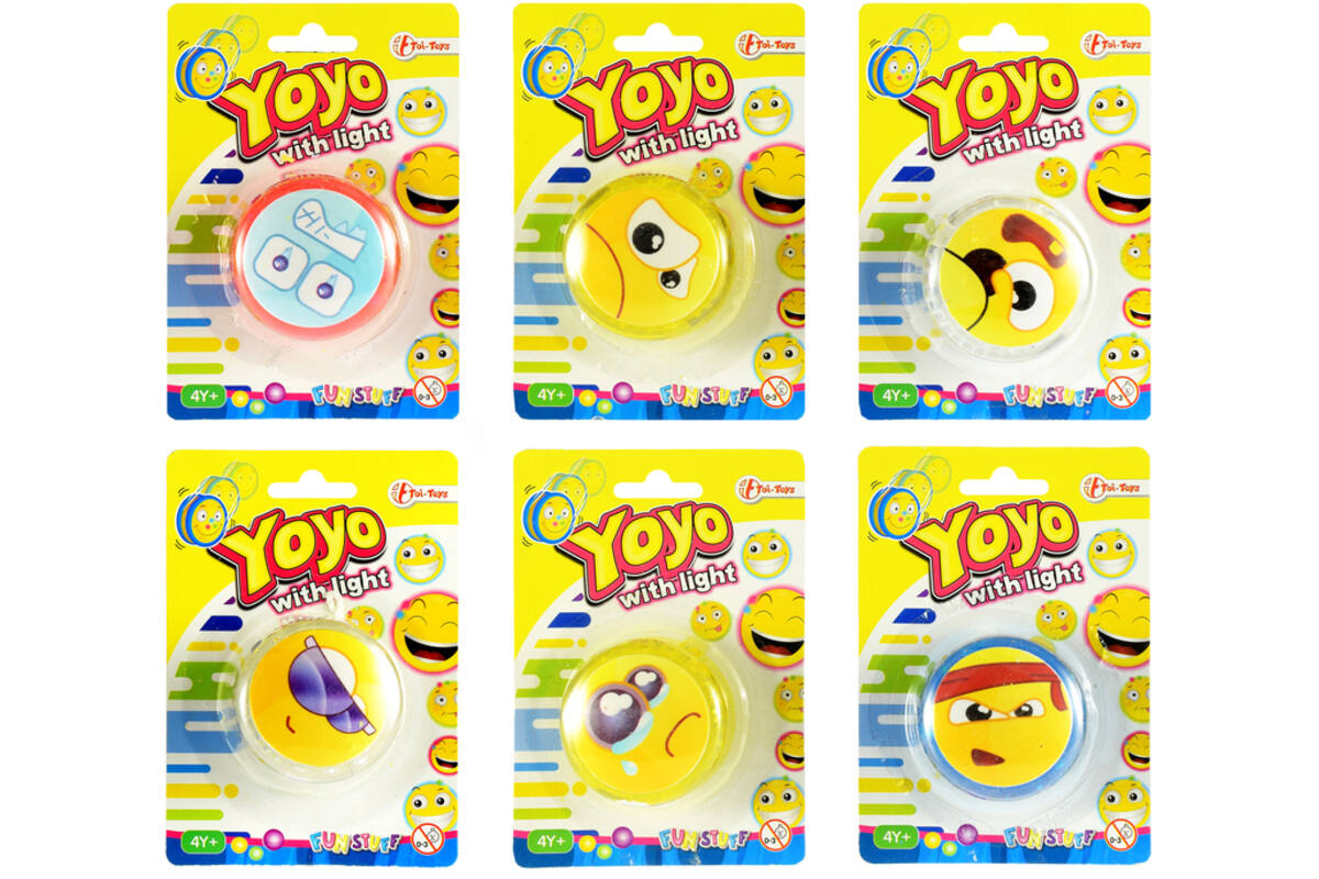 Jojo emoji met licht assorti