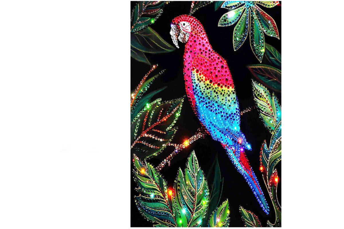 Diamond painting natuur met standaard assorti