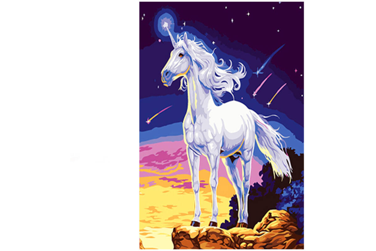 Diamond painting natuur met standaard assorti