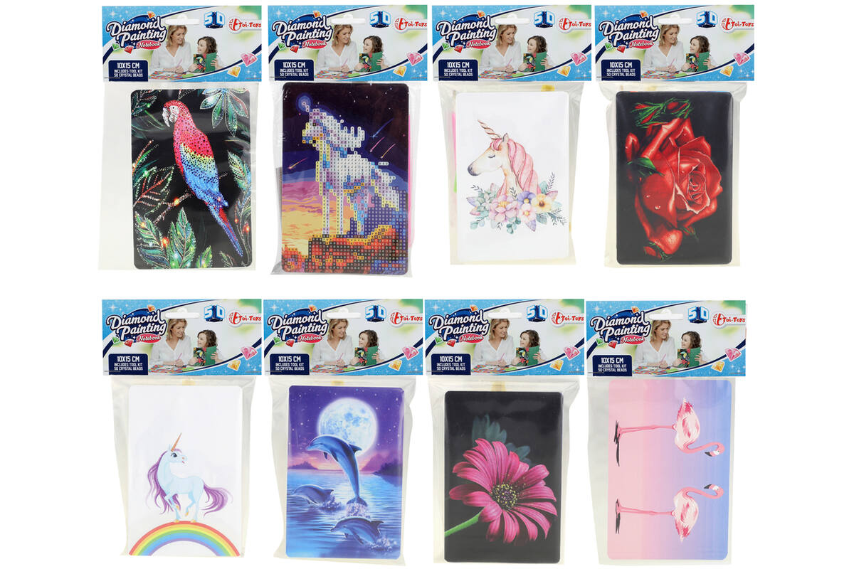 Diamond painting natuur met standaard assorti