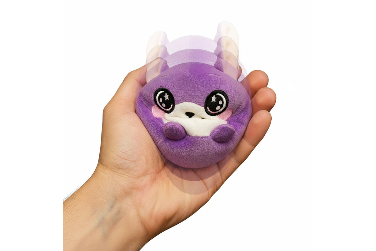 Pluchen baldier squishy 10 cm assorti