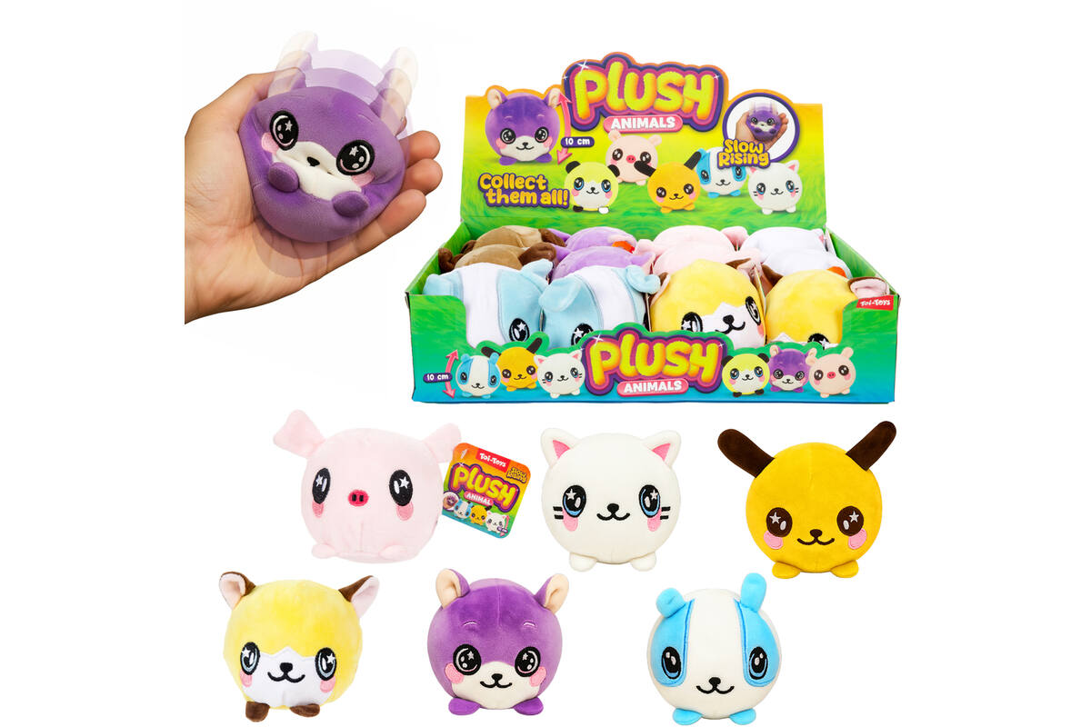 Pluchen baldier squishy 10 cm assorti