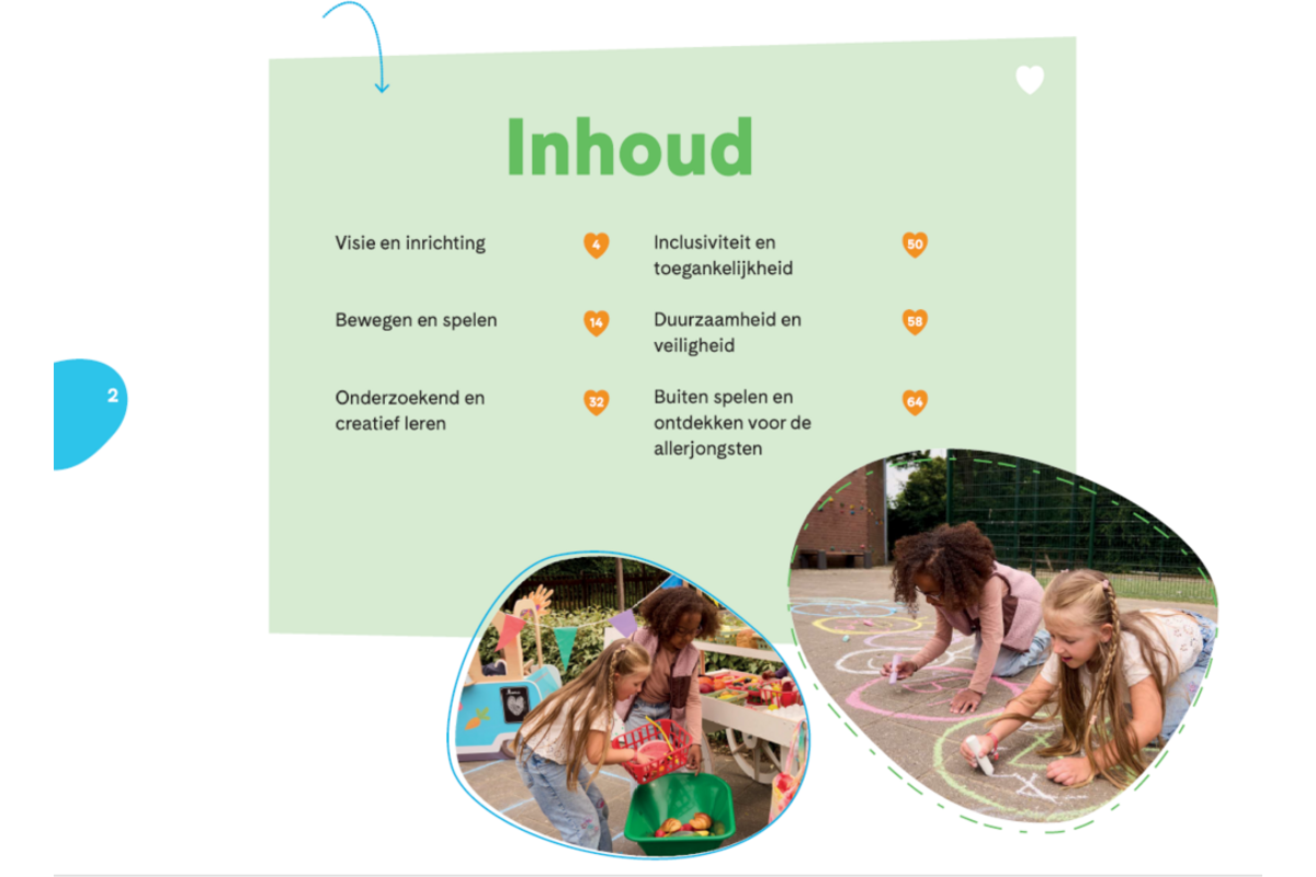 Boek vol buiten