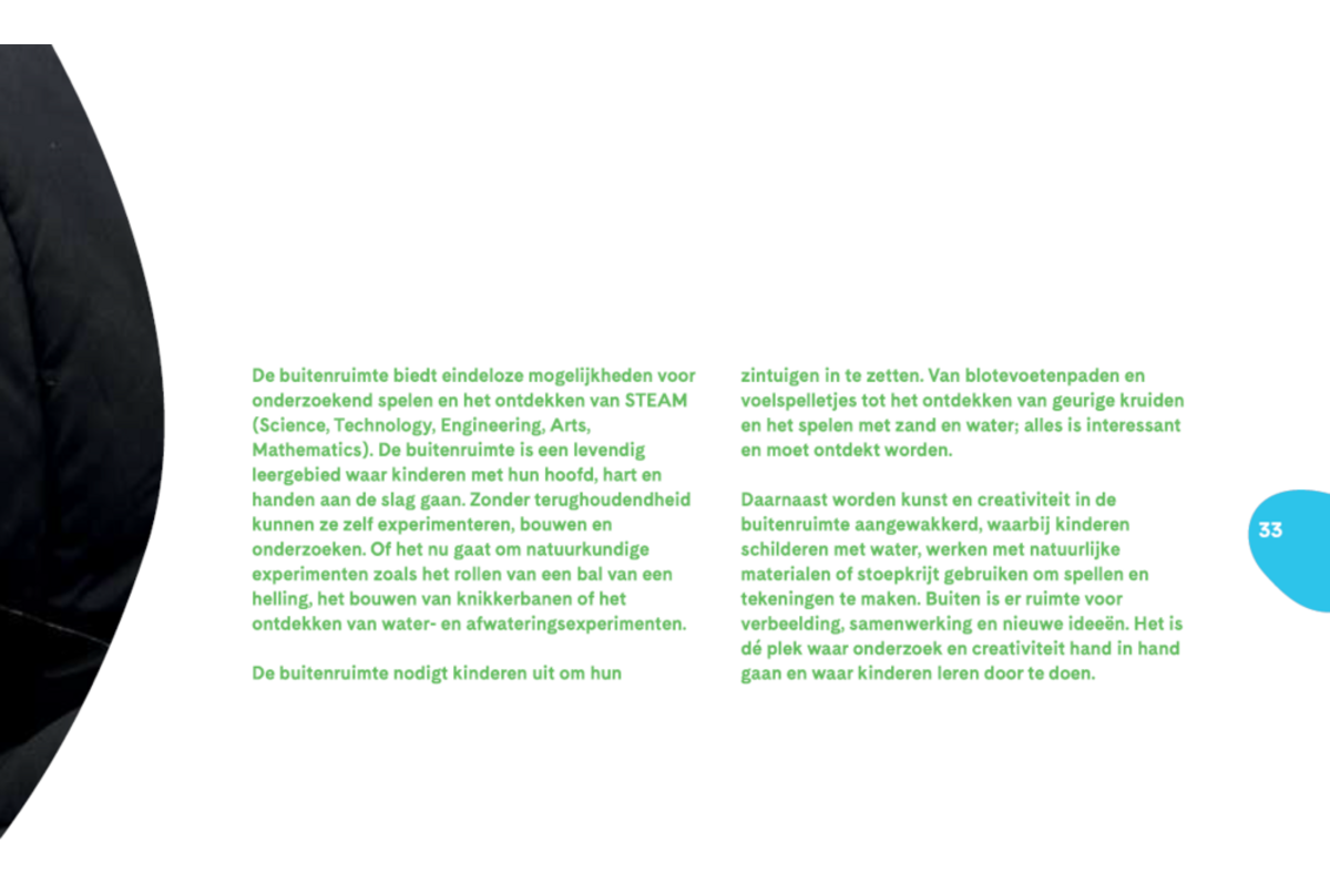 Boek vol buiten