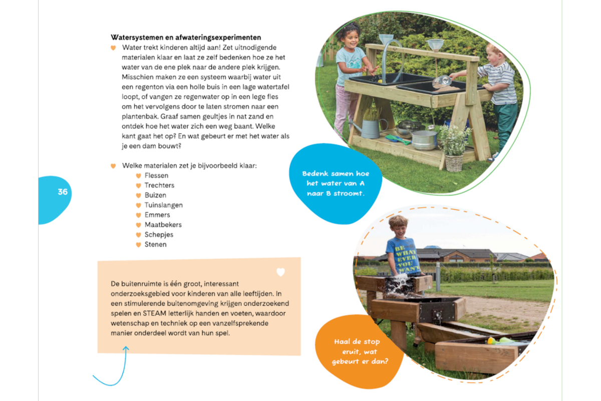 Boek vol buiten