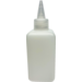 Lijmflacon vierkant 150 ml met dop transparant (nieuw model)