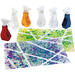 Spuitflesjes transparant 350 ml, 6 stuks