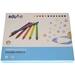 Kleurpotloden edu³ Jumbo 9,6 mm driekantig assorti, 144 stuks in houten kist