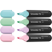 Markeerstift Schneider Job 150 pastel etui 4 stuks